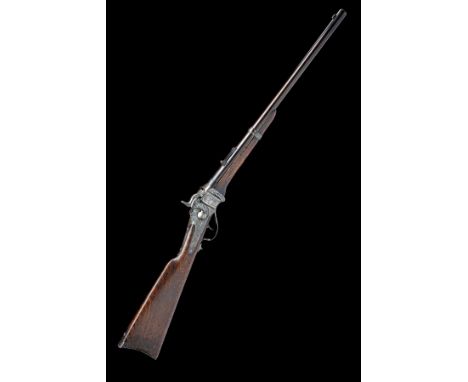 A .50-70 SHARPS NEW MODEL 1859 / 1867 METALLIC CARTRIDGE CONVERSION CARBINE OF THE INDIAN WARS, serial no. 53085, circa 1862,