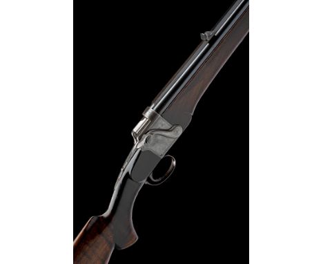 A .450/.400 (3 1/4IN.) BLACK POWDER EXPRESS (.450/.400 FRASER) 1880 PATENT SIDELEVER TAKE-DOWN FALLING-BLOCK SPORTING RIFLE B