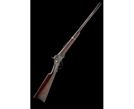 A .50-70 SHARPS NEW MODEL 1863 / 1867 METALLIC CARTRIDGE CONVERSION CARBINE OF THE INDIAN WARS, serial no. C.25222, circa 187