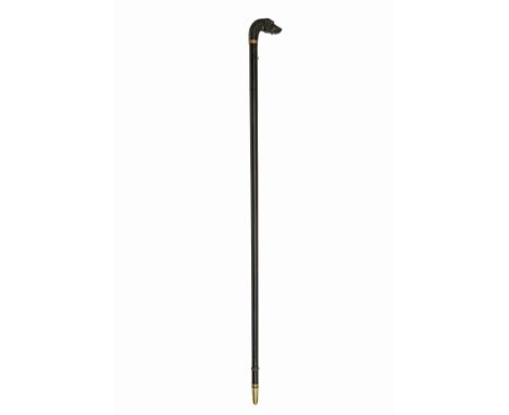 A RARE AND COLLECTABLE .32 (RIMFIRE) REMINGTON 'RIFLE-CANE', serial no. 1131, N. Flayderman reference 5E-074, with smooth gut