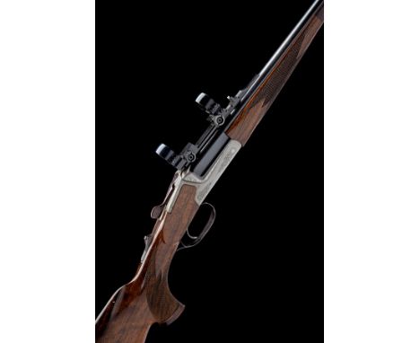 HEYM A 7x57R 'MOD. 44' SINGLE-BARRELLED BREAK-OPEN SPORTING RIFLE, serial no. 440103, for 1997, 23 5/8in. barrel with short s