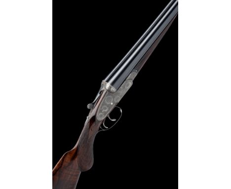 BOSS & CO. A 12-BORE EASY-OPENING SIDELOCK EJECTOR, serial no. 7574, circa 1928, 27in. nitro chopperlump barrels, the rib eng