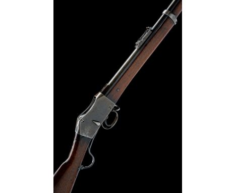 A .577/450 MARTINI-HENRY MARK II SIGNED B. S. A. & M. Co., no visible serial number, dated 1880, with 32 1/2in. sighted barre
