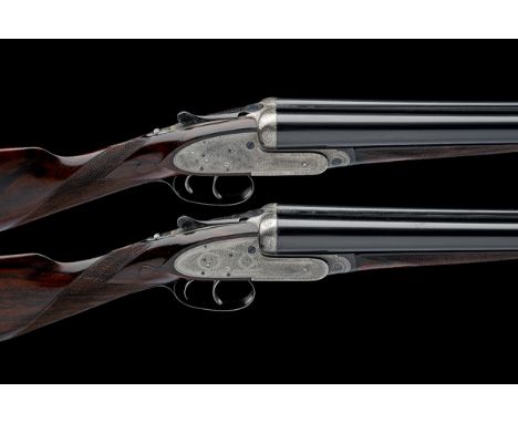 J. PURDEY & SONS A MATCHED PAIR OF 12-BORE SELF-OPENING SIDELOCK EJECTORS, serial no. 18547 / 18789, No.2 with extra barrels,