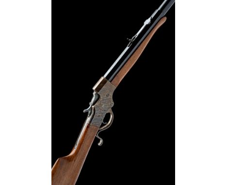 A .25-20 (SINGLE-SHOT) STEVENS MODEL 'No.44' RIFLE, serial no. 47196, circa 1910, with blued 26in. half-round half-octagonal 