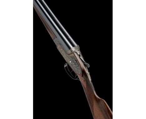 AYA A 12-BORE 'NO.2 MODEL' HAND-DETACHABLE SIDELOCK EJECTOR, serial no. 572373, for 1983, 26in. nitro barrels, 2 3/4in. chamb