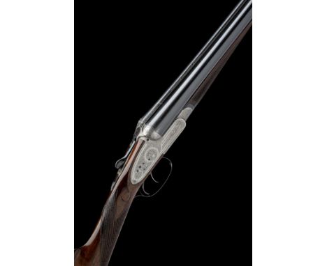 WILLIAM POWELL A 12-BORE SIDELOCK EJECTOR, serial no. 10568, circa 1900, 27 1/2in. replacement nitro barrels, rib engraved 'W