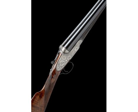 BOSS & CO. A SUMNER-ENGRAVED 12-BORE SINGLE-TRIGGER EASY-OPENING SIDELOCK EJECTOR, with extra barrels, serial no. 6138, for 1