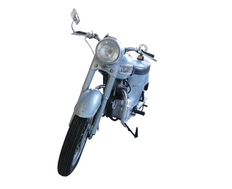 A 1958 TRIUMPH TWENTY ONE (3TA) MOTOR BIKE Registration Number: RAJ 832 Engine Number: 21H1333 Chasis Number: H1333 Mileage: 