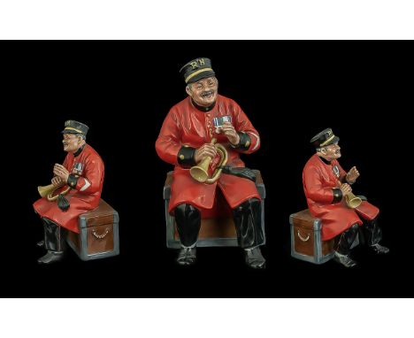 Royal Doulton Handpainted Figurine - 'Past Glory' HN2484 Issued 1973-1979 Designer M Nicholl. Height 7.25'' (19.1 cm) 1st Qua
