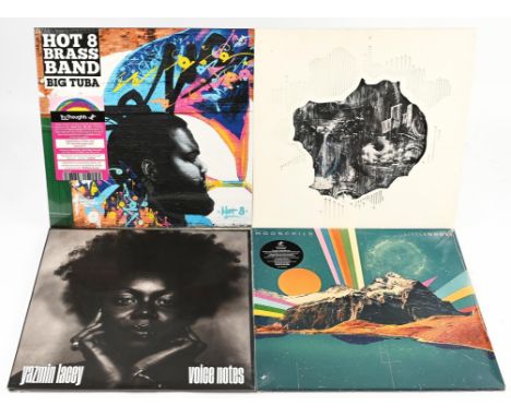 Vinyl records - Blue Lab Beats ' Blue Eclipse (sealed), Matters Unknown 'Silhouettes: A Dream Sphere Journal' (sealed), Moody