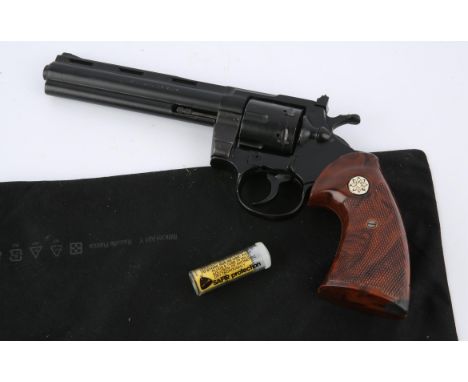 Colt Python .357Magnum Imitation Firearm PropColt Python style double action (imitation) revolver. Chamber and barrel constru