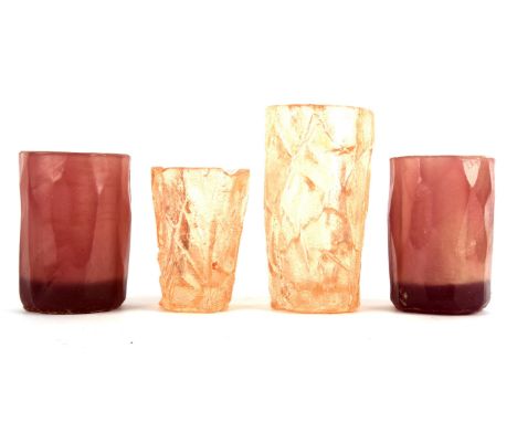 The Flintstones (1994) Prop Cups And TumblersCollection of 4 props from The Flintstones movie, to include; Purple tumblers (5