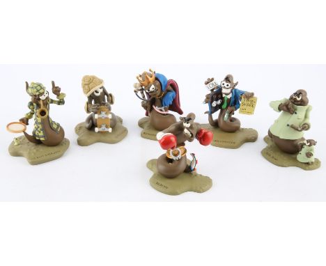 The Turds  Figurine Collection Collection of 34 The Turds figures, to include; Log on (1), Tough Sh*t (1), Steve Ass Strain (