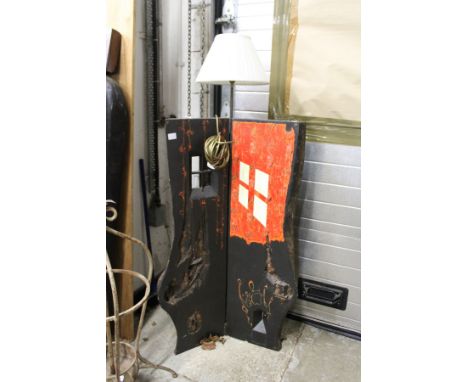 An unusual floor standing lamp.