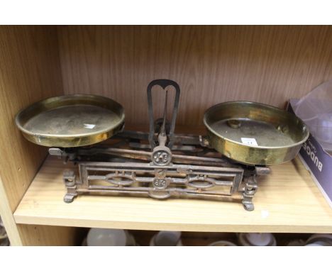 Weighing scales.