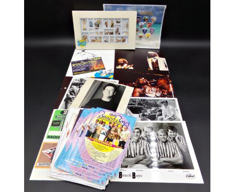 Brian Wilson and The Beach Boys - collection to include, Brian Wilson - Smile in limited presentation case, programme and tic