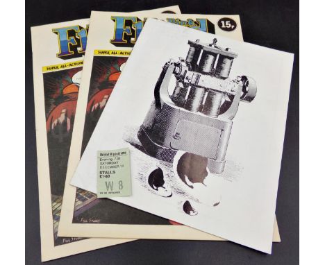 Pink Floyd - signed programme 'The Pink Floyd' 1974 by Roger Waters, Dave Gilmour and Nick Mason, further unsigned programme 