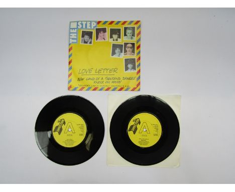 Two promo 7" singles on the Direction label including NOEL McCALLA: 'Beggin' and THE STEP: 'Love Letter' (media VG+)