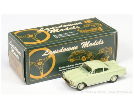 Lansdowne Models (Brooklin) LDM24 Ford Capri 1961 - pale green, light green interior, chrome trim - Mint in an Excellent box.
