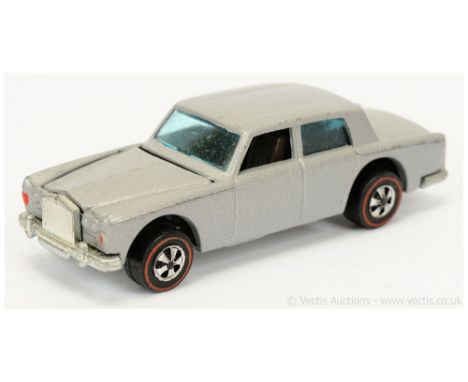 Hot Wheels (Mattel) Redline - 6276 Rolls Royce Silver Shadow - finished in silver - Good Plus to Excellent (does have some su