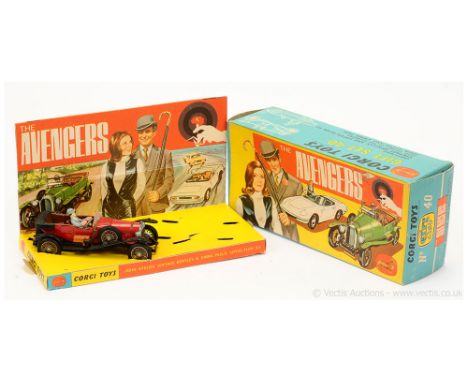Corgi GS40 "The Avengers" Gift Set to include "John Steed's" Vintage Bentley only - finished in red, black, with "John Steed"