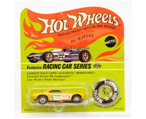 Hot Wheels (Mattel) Redline - 6409 Snake finished in yellow with unapplied label sheet - overall condition is generally Excel
