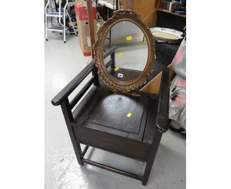 Music stool and a mirror