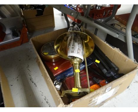 Box of lighting, barometer etc