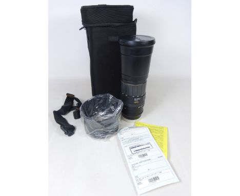 Sigma 170-500mm f/5-6.3 APO lens with case    Condition Report   Click here for further images, condition, auction times & de