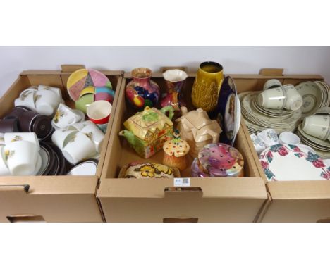 Royal Doulton 'Dorset' pattern dinner and teaware, Hornsea, Sylvac, Spode Copeland coffee cups and saucers and other vintage 