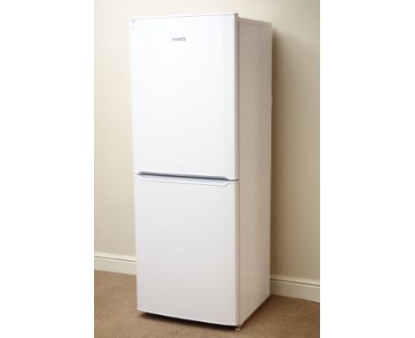 Beko fridge freezer, W60cm (This item is PAT tested - 5 day warranty from date of sale)   Condition Report   Click here for f