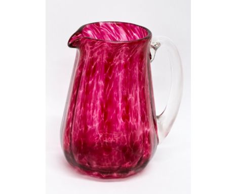 A small art glass jug by Teign Valley Glass. 10.5cm