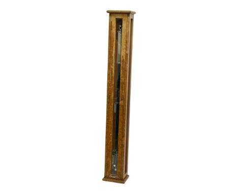 A large 1930’s Griffin &amp; George Limited ships barometer. 118cm.