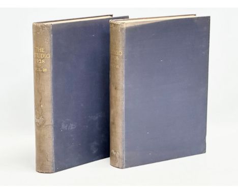 The Studio Magazine. Volumes 95 and 96. 1928. Illustrated in Colour and B&amp;W Magazine of Fine &amp; Applied Art. Charles G