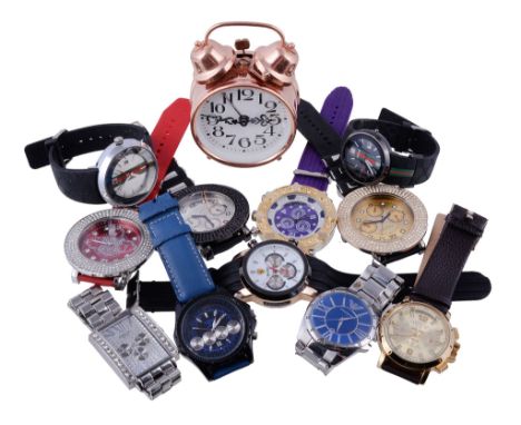  A collection of assorted watches,   to include examples by Accurist, Casio, Rotary and Sekonda. All recommended for spares o