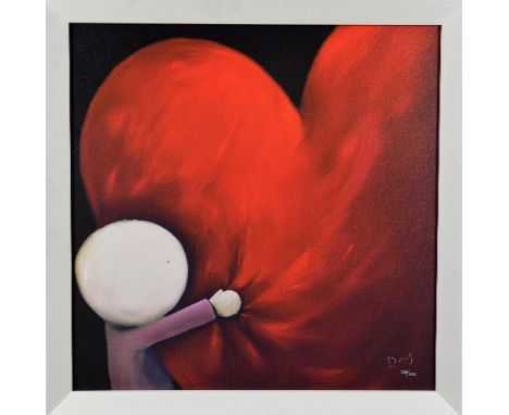 AFTER DOUG HYDE (BRITISH B.1972), 'Looking After Love', a limited edition giclee print on canvas, No.227/495, signed and numb