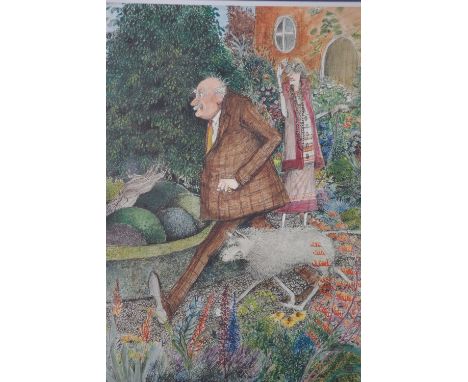 AFTER SUE MACARTNEY SNAPE, 'The Warpath', a signed limited edition print, No.39/600, numbered, titled and signed in pencil, a