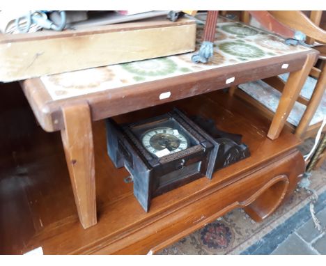 TILE TOP COFFEE TABLE