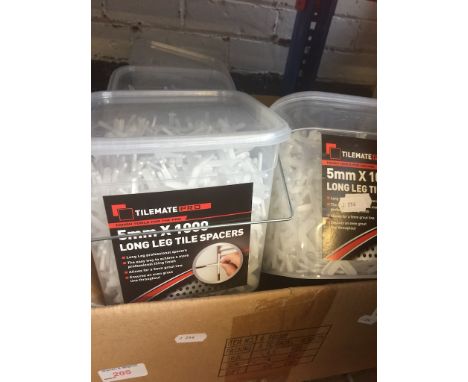 A BOX OF BOXED  TILE SPACERS