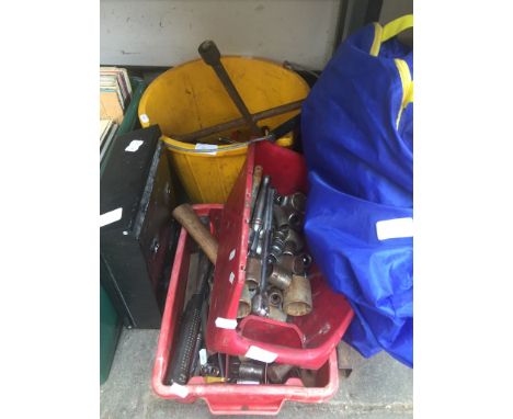 TOOLS, SMALL TENT, LETTER BOX