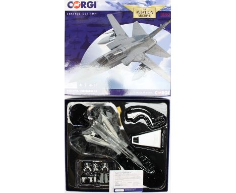 Corgi: A boxed Corgi, Limited Edition, The Aviation Archive, Panavia Tornado F3, ZE763 HD, 111 SQN, RAF Leuchars, Scotland, 2