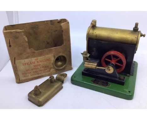 Live Steam: A SEL Steam Engine model 1540, boxed, together with SEL and Kay Induction Coils, one boxed.&nbsp;