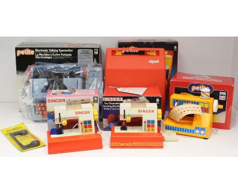 Petite: A collection of assorted boxed Petite items to comprise: Electronic Talking Typewriter, Printing Activity Centre, Cha