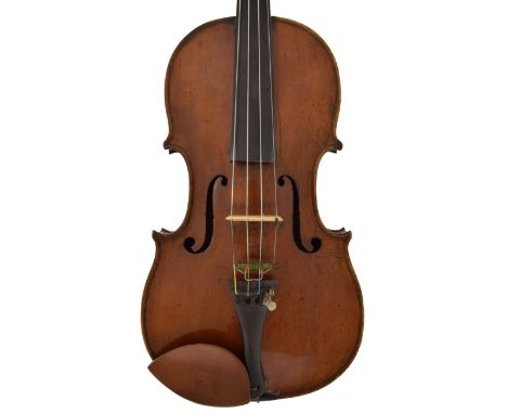 Good Irish violin by and labelled Made by Thos. Perry & Wm. Wilkinson, Musical Instrument Makers, no. 6 Anglesea Street, no. 