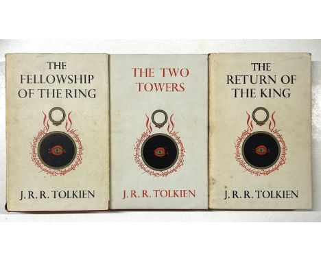 Tolkien (J R R), Lord of the Rings, The Fellowship Of The Ring, 13th impression, 1963, The Two Towers, 9th impression 1962, T