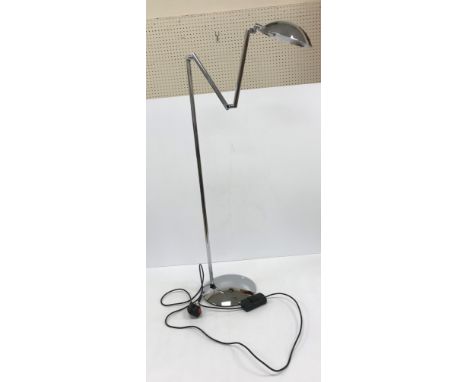 An Orbis ClassiCon chrome plated adjustable floor lamp, 172 cm high max CONDITION REPORTS All moving parts are working.  Chro