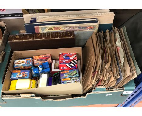 Two boxes of miscellaneous items to include NIMROD "Memoirs of the Life of the Late John Mytton" with illustrations by Henry 