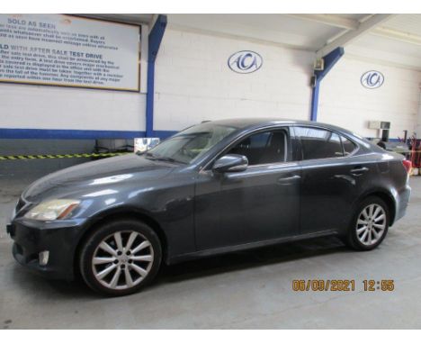Make &amp; Model: Lexus iS 220d SEDate of Reg: GU59 VBTColour: Greycc: 2231MoT: 01-09-2021Fuel Type: DIESELMileage: 75kTransm