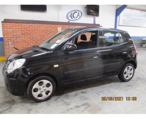 Make &amp; Model: Kia PIcanto ChillDate of Reg: FV09 YUFColour: Blackcc: 1086MoT: 03-09-2021Fuel Type: PETROLMileage: 41kTran